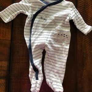 Designer dinosaur onesie